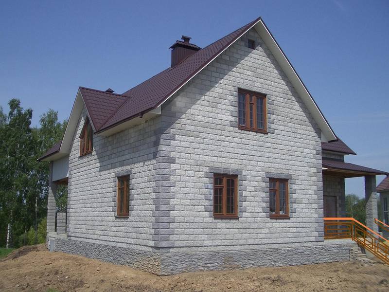 дом из газобетона